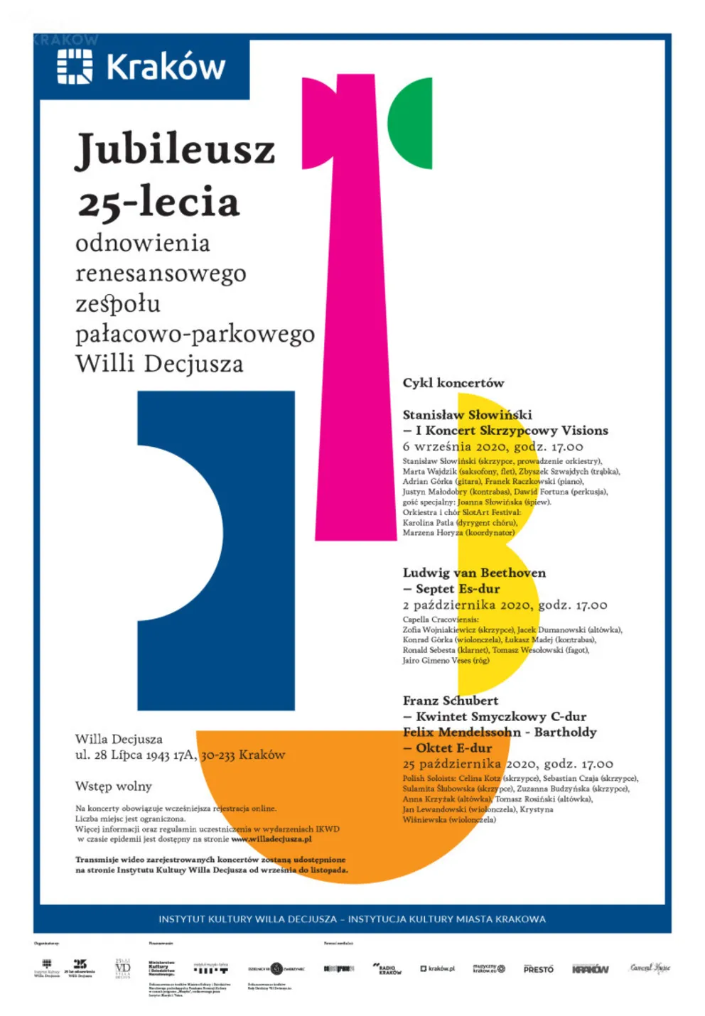 Jubileusz 25-lecia odnowienia renesansowego zespołu pałacowo-parkowego Willi Decjusza