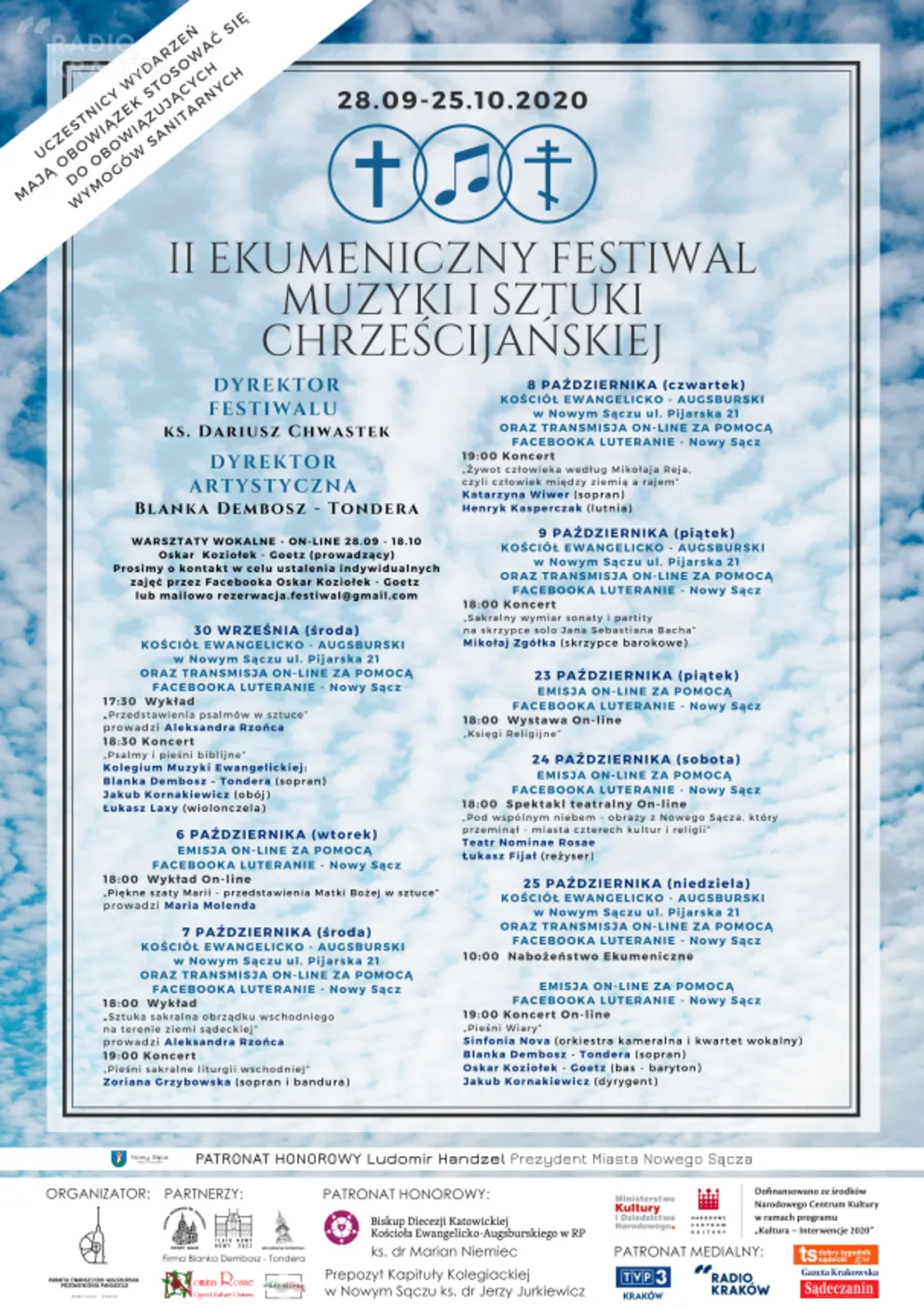 II Ekumeniczny Festiwal Muzyki i Sztuki Chrześcijańskiej w Nowym Sączu