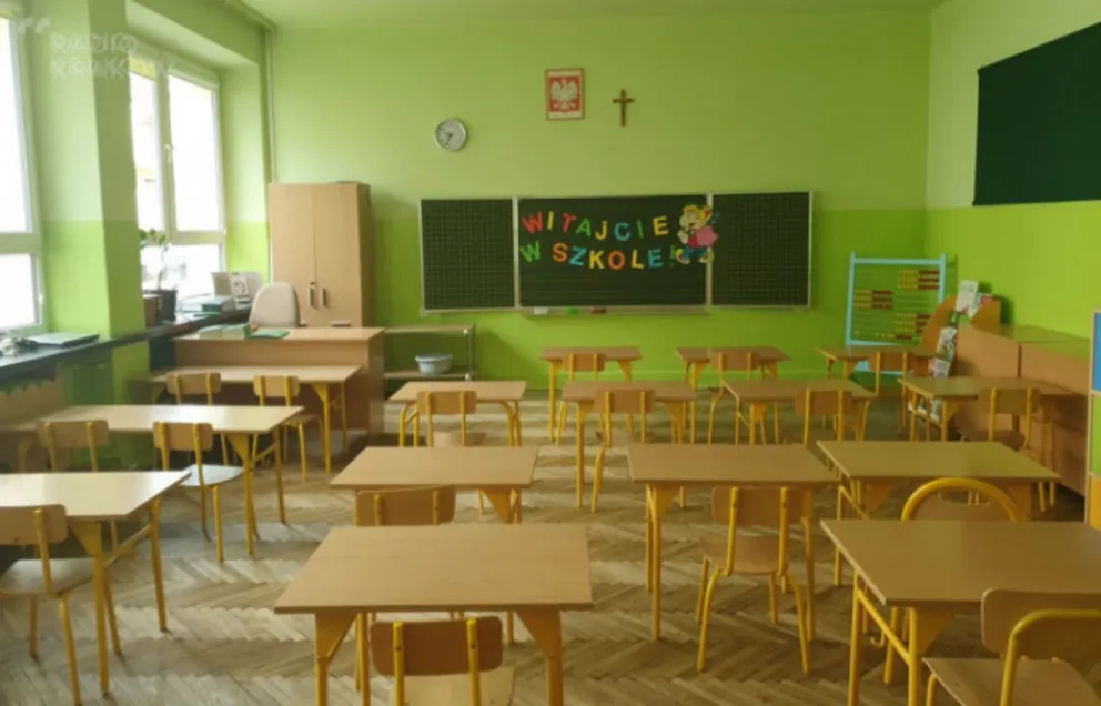 Przedszkole w Borzęcinie Górnym koło Tarnowa z koronawirusem