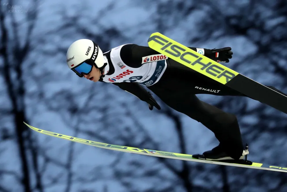 Tomasz Pilch i Kamila Karpiel ze złotymi medalami mistrzostw Polski w skokach narciarskich. 