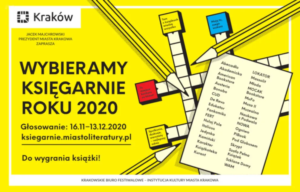 Wybieramy Księgarnie Roku 2020!