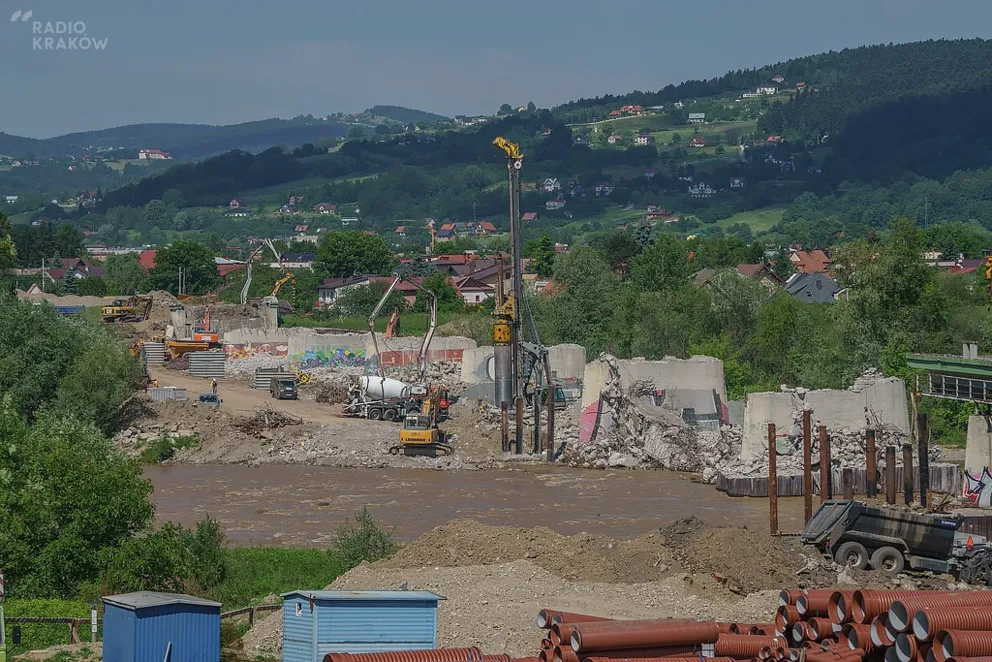 Nikłe szanse na most pontonowy na Dunajcu w Nowym Sączu