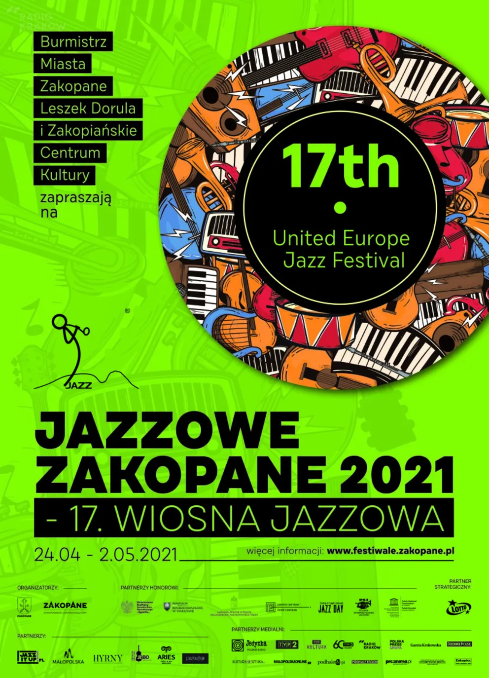 Muzyczna majówka z Jazzowym Zakopanem – 17. Wiosną Jazzową już trwa!