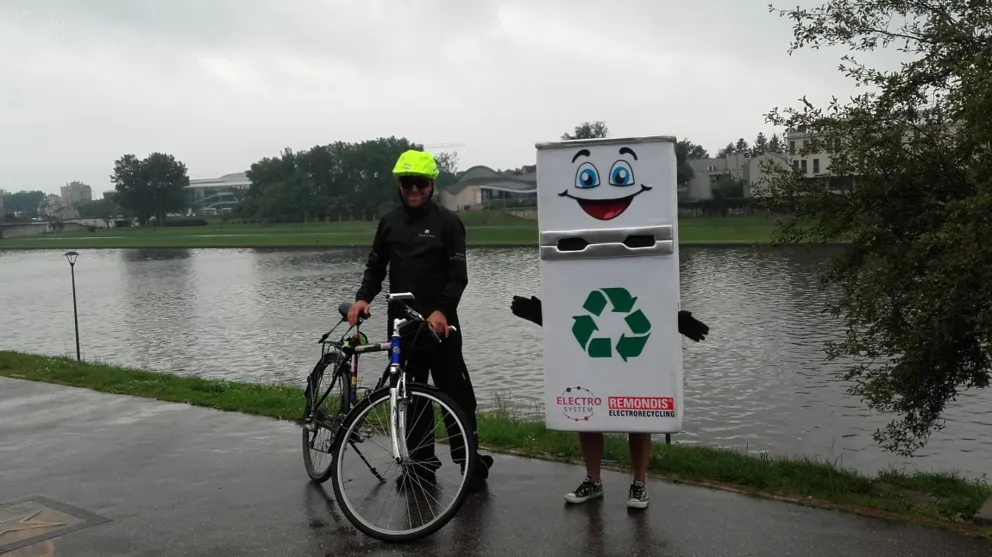 Rowerowa wyprawa wzdłuż Wisły, a przy okazji promocja ekologicznego trybu życia
