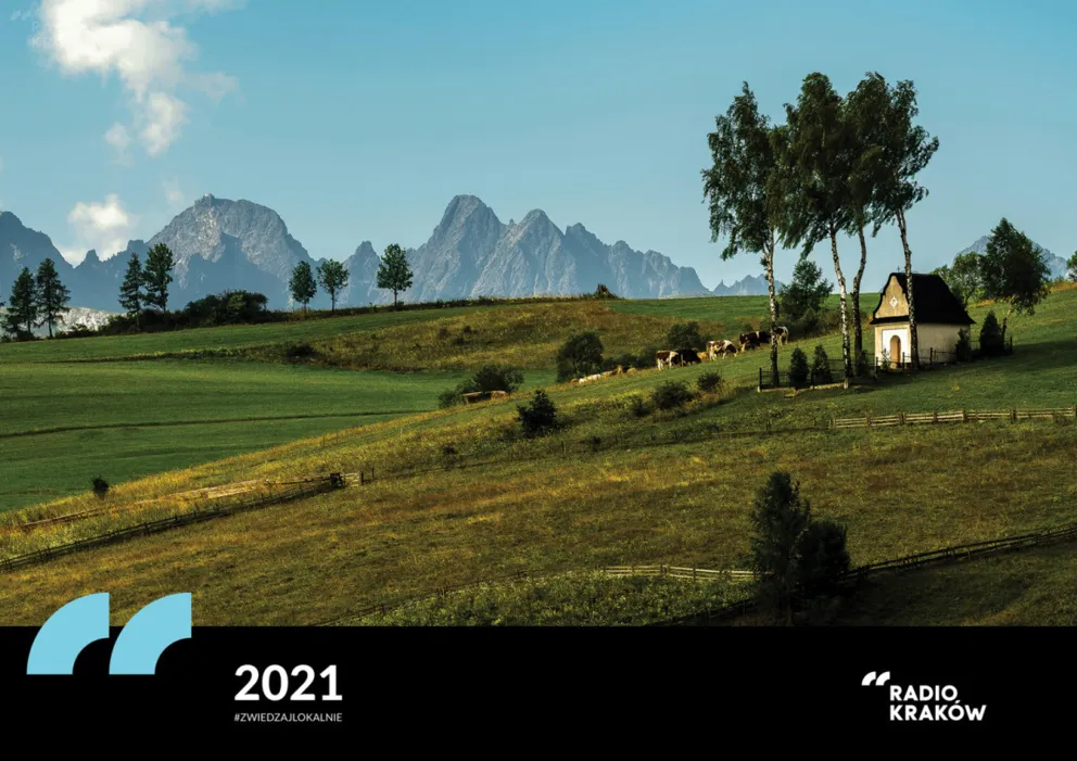 Kalendarz ścienny  "Moje Skarby Małopolski" na rok 2021