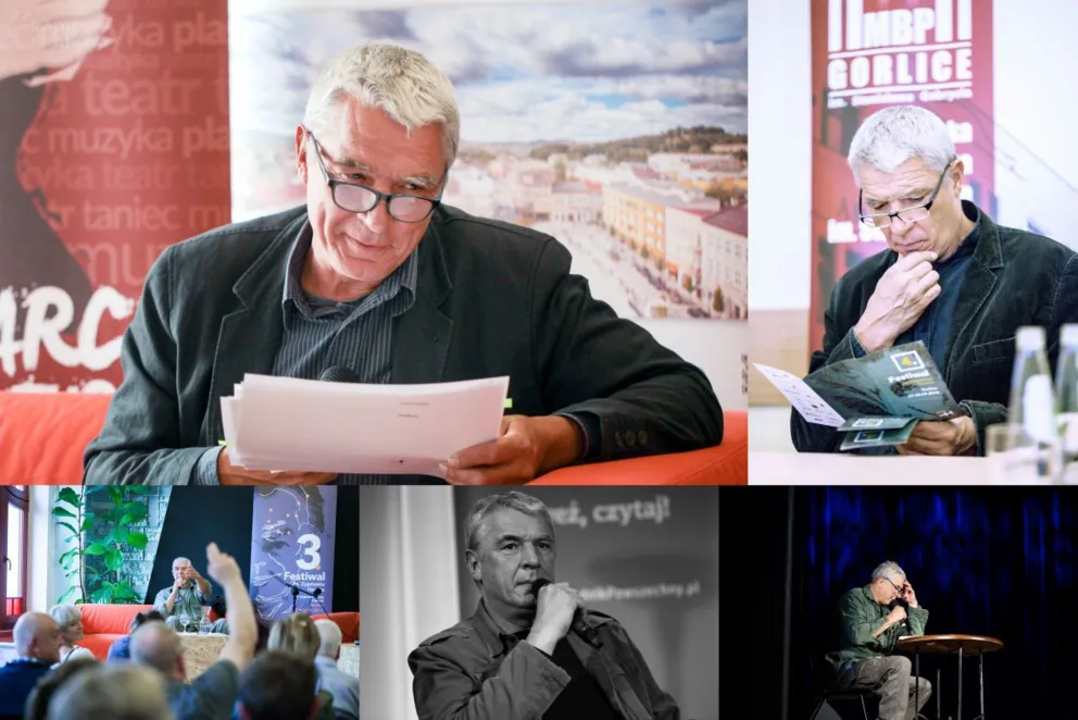 Spotkanie z Ryszardem Krynickim i Andrzejem Stasiukiem