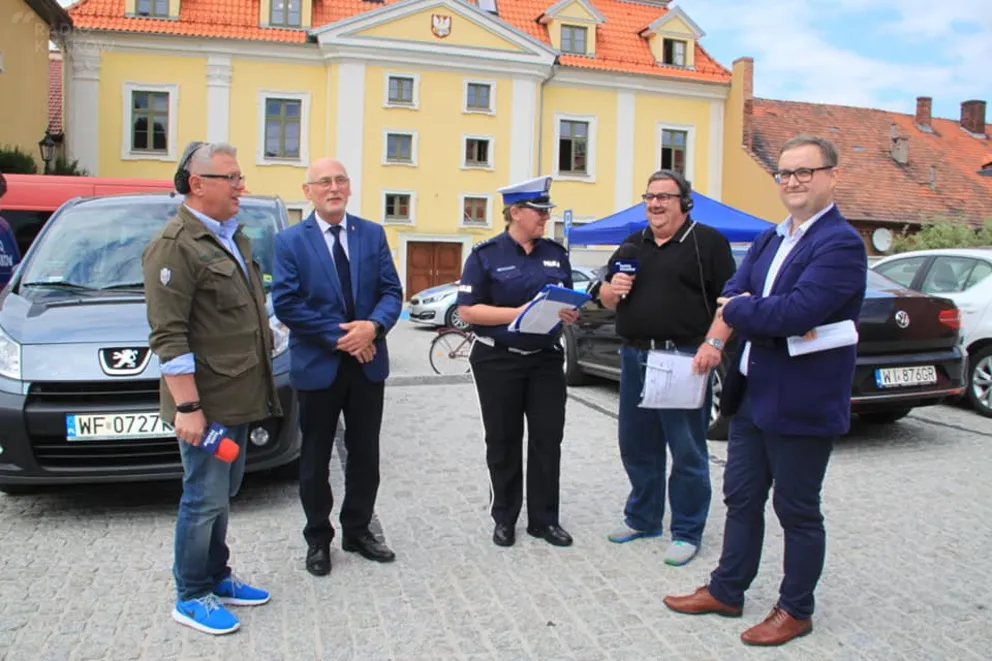 Radiostrada w Wieliczce. „Senior na drodze - pamiętaj o bezpieczeństwie Ogólnopolska akcja Krajowej Rady Bezpieczeństwa Ruchu Drogowego