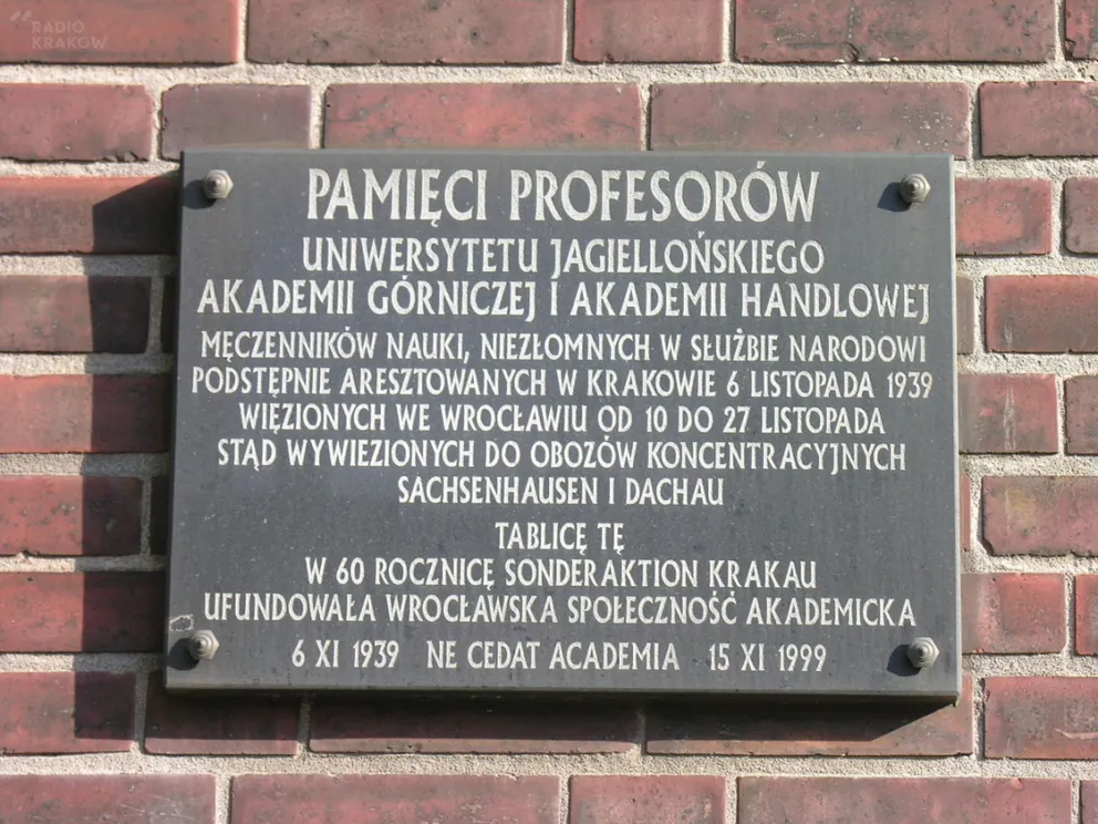 80. rocznica tzw. Sonderaktion Krakau