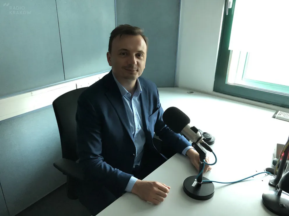 Łukasz Gibała gościem "Nocnej zmiany"