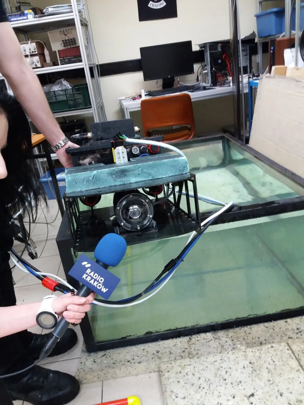 Podwodny robot inspekcyjny AGH Marines  pojedzie na międzynarodowe zawody w Stanach Zjednoczonych