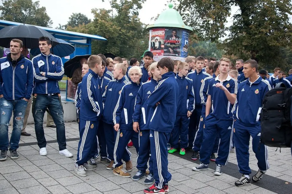 Marsz pojednania kibiców Wisły i Cracovii