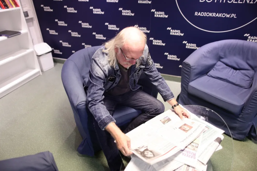 Andrzej Sikorowski wspomina początki znajomości z Radiem Kraków