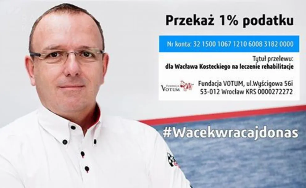 Pomóżmy Wackowi Kosteckiemu 