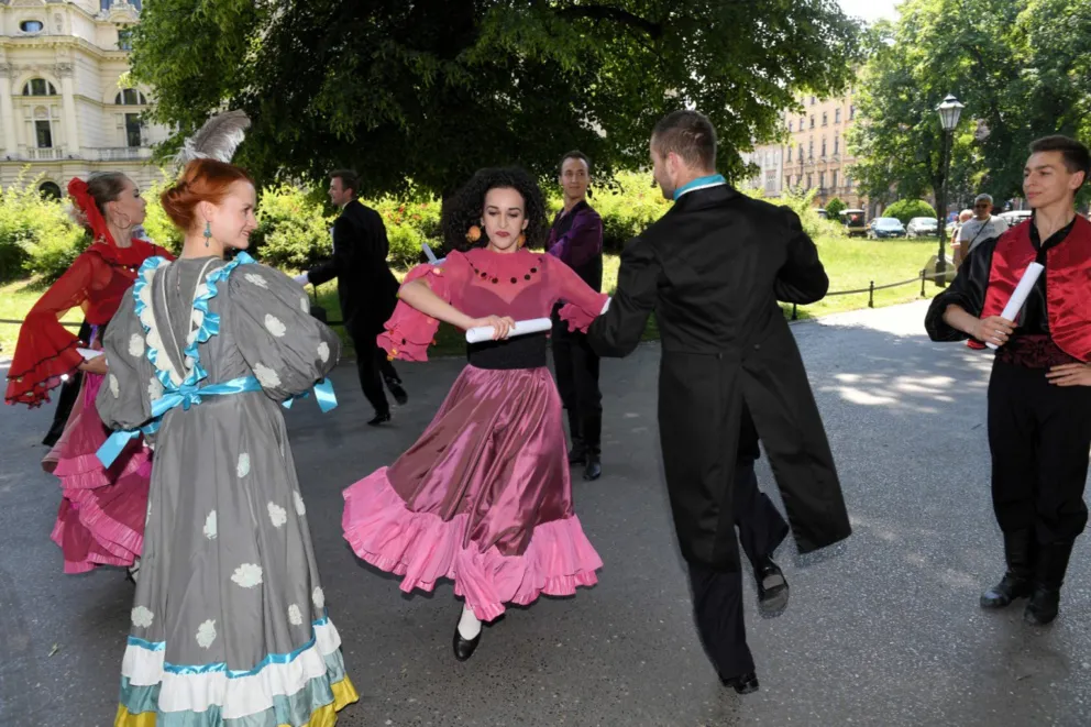 Happening baletu Cracovia Danza