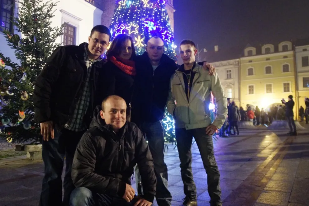 Sylwester w Tarnowie 2013 fot. Michał Gąciarz