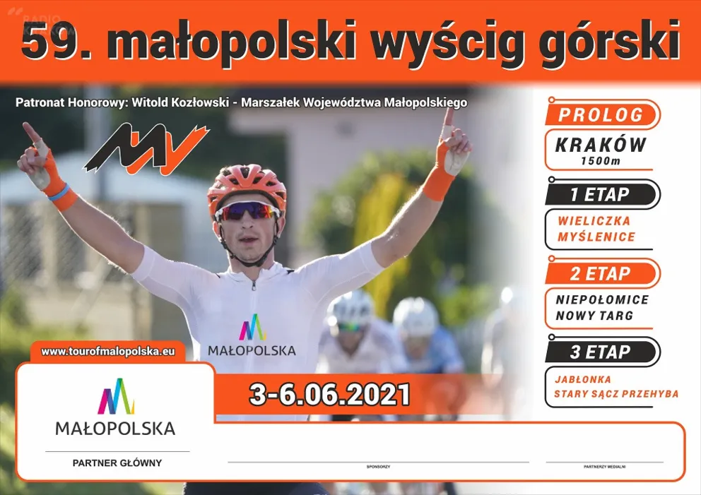 Dzisiaj startuje Małopolski Wyścig Górski