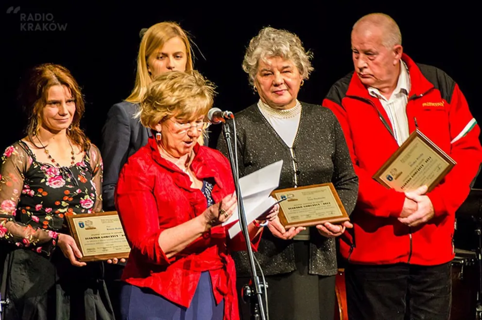 14. Ziarnka Gorczycy wręczone
