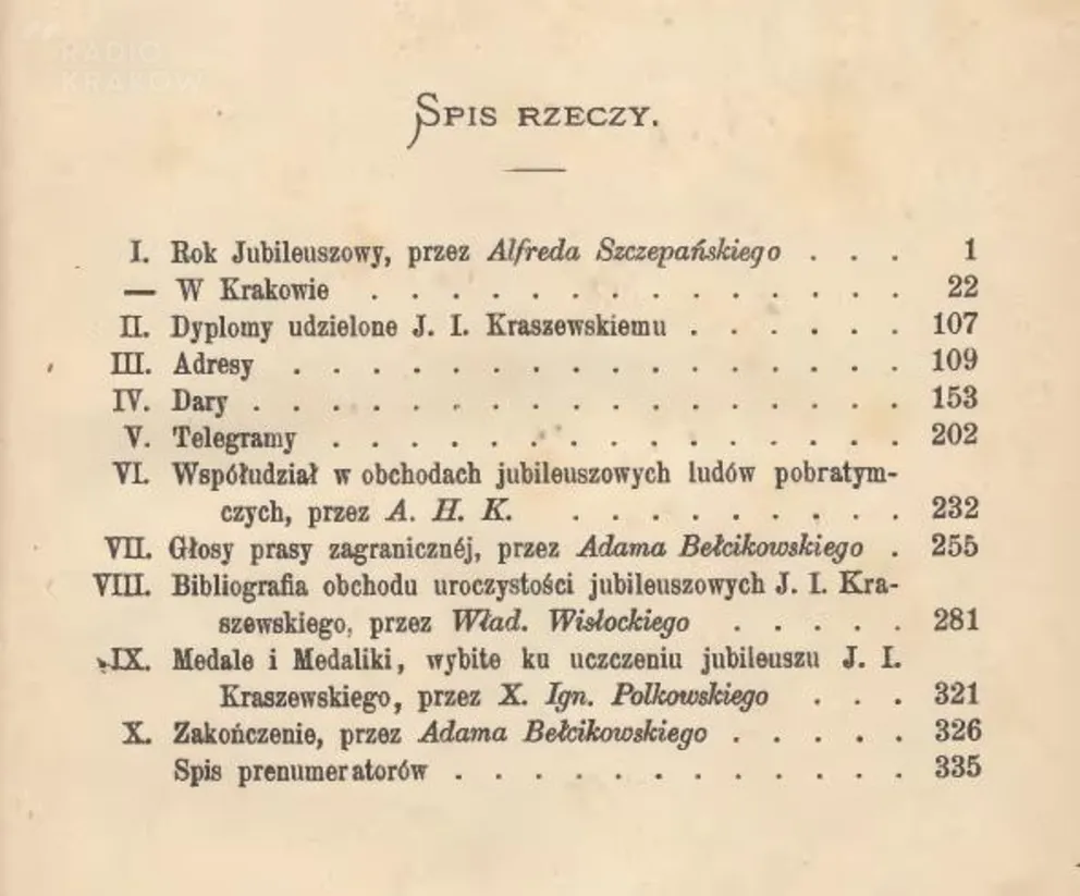 Jubileusze, jubileusze...