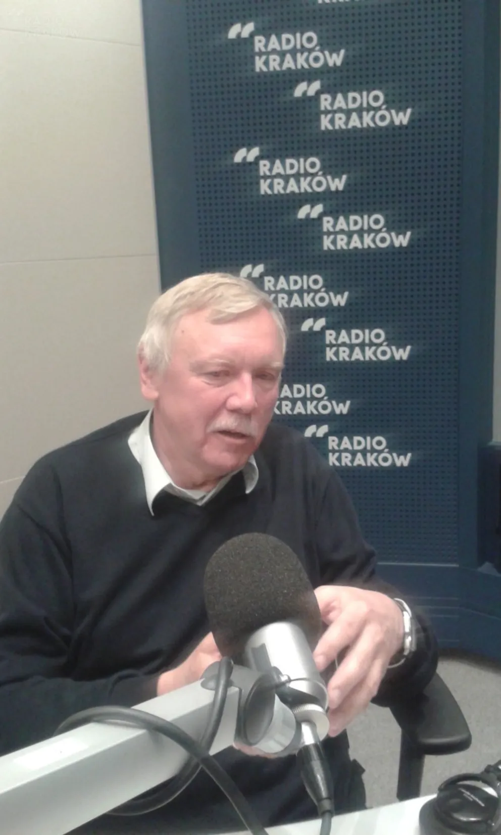 Prof. Kazimierz Wiech gościem Radia Kraków