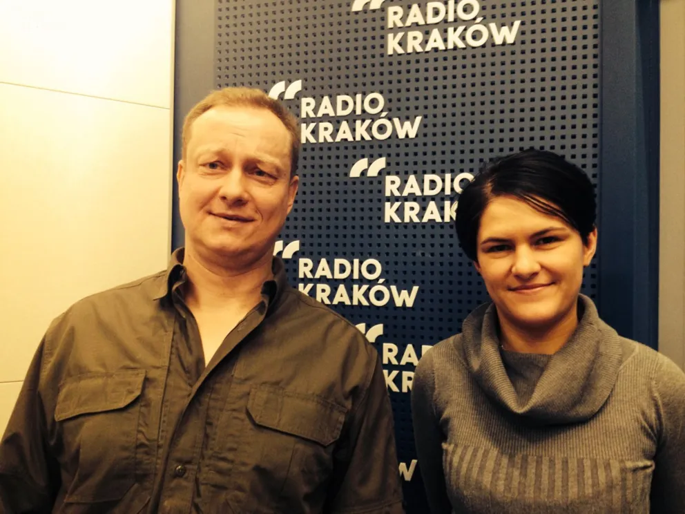 Krakowscy dorożkarze w studiu Radia Kraków