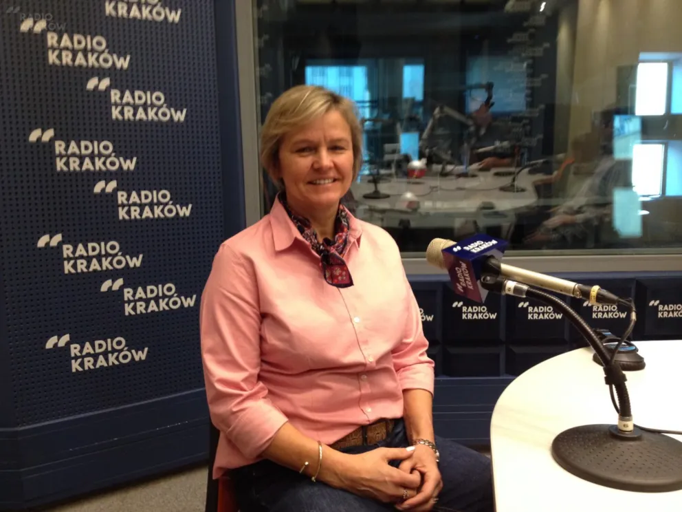 Małgorzata Tlałka w Radiu Kraków