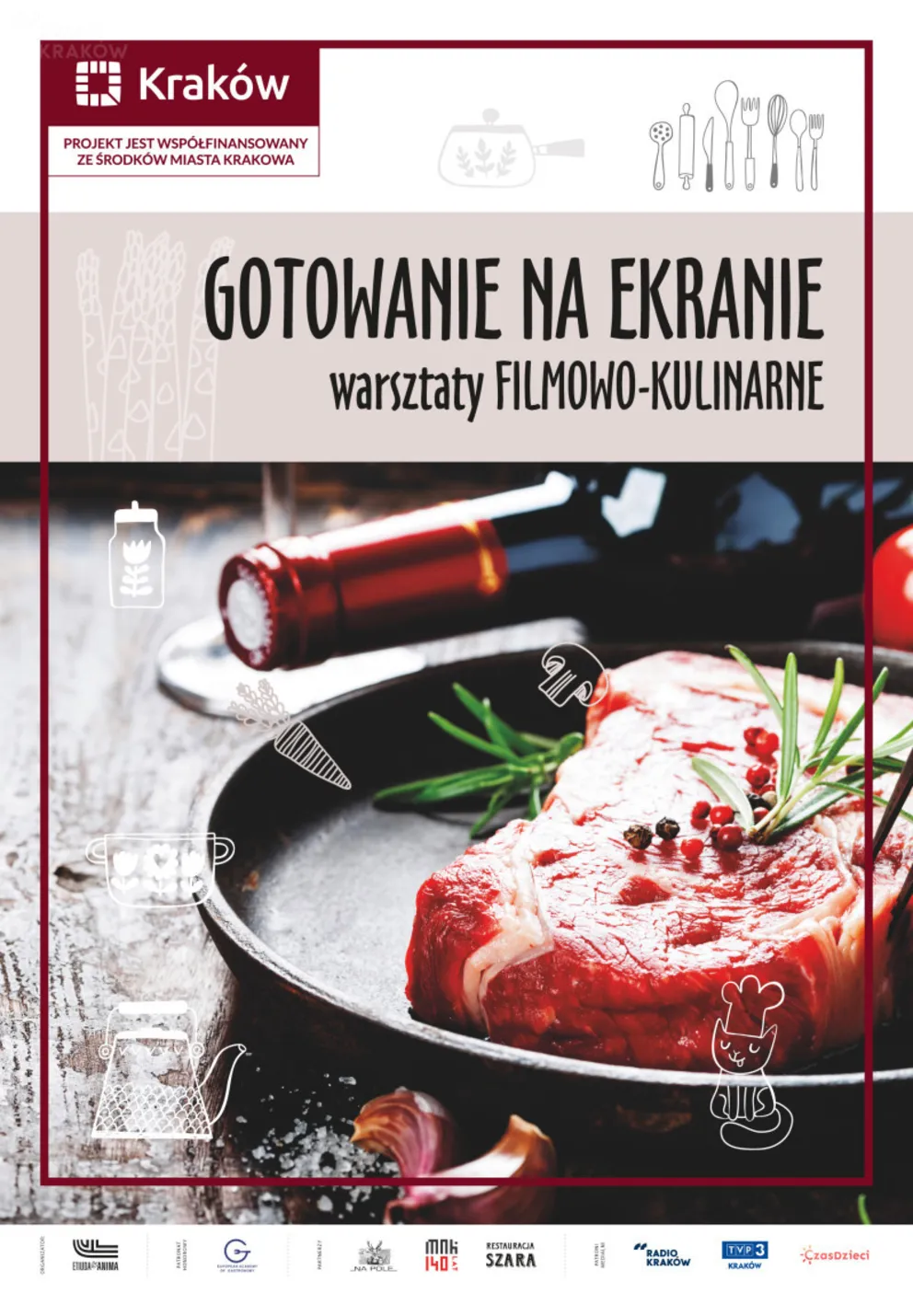 Warsztaty kulinarno-filmowe w MNK