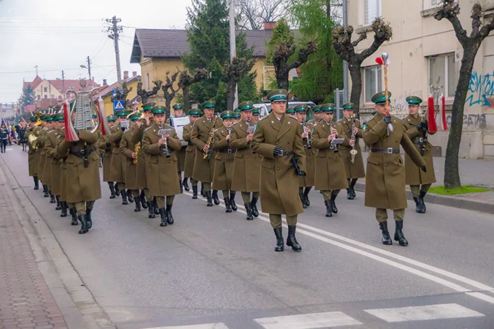 Nowy Sącz: marsz pamięci Sybiraków (fot. Bartosz Niemiec)