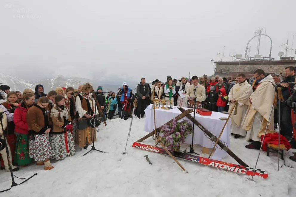 Zakopane: uroczystości na Kasprowym Wierchu i Krzeptówkach. Fot. P. Bolechowski
