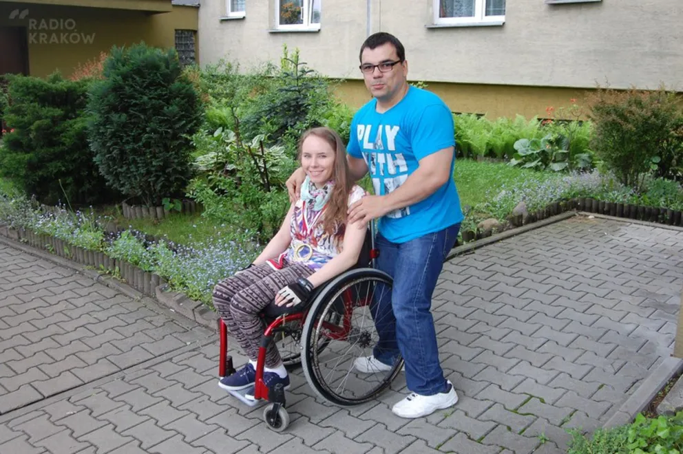 "Miss Polski na wózku 2014": krakowianki w konkursie. Magdalena Werner (fot. Ewa Ostapowicz)