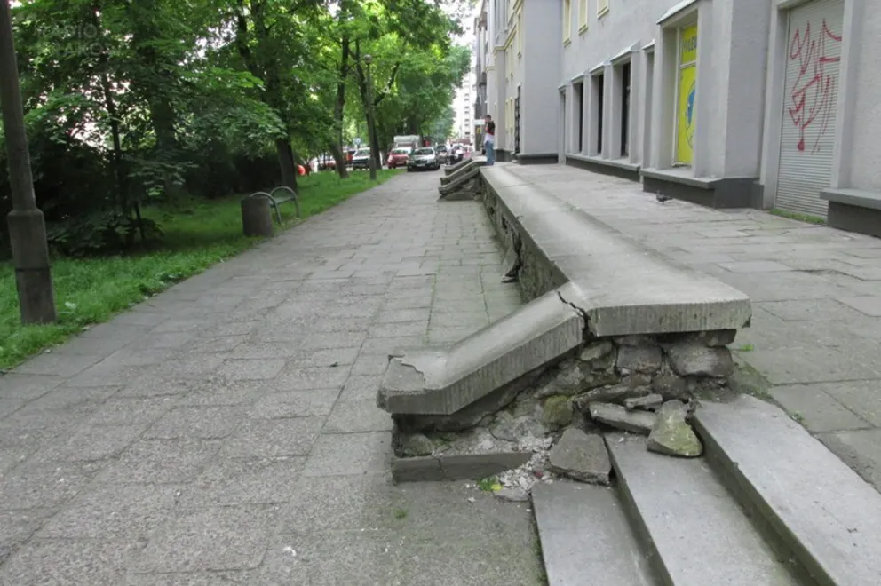 Zaniedbana Nowa Huta (fot. Marcel Wandas)