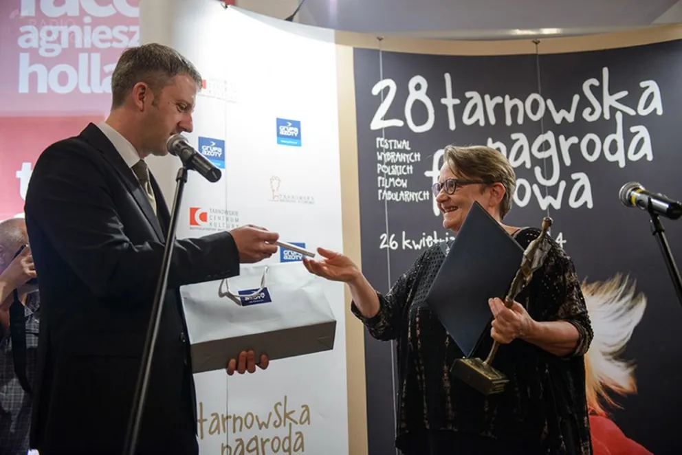 Agnieszka Holland w Tarnowie (fot. P. Topolski)