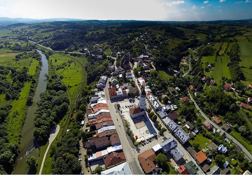 Małopolska z lotu ptaka (fot. P. Topolski)