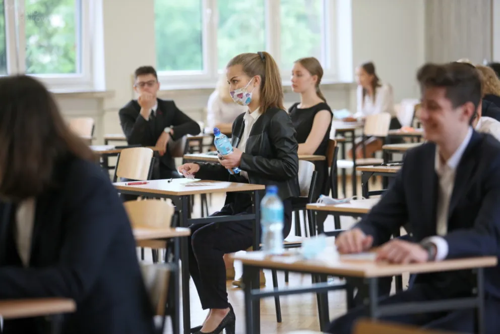 Egzaminem pisemnym z języka polskiego rozpoczęły się matury