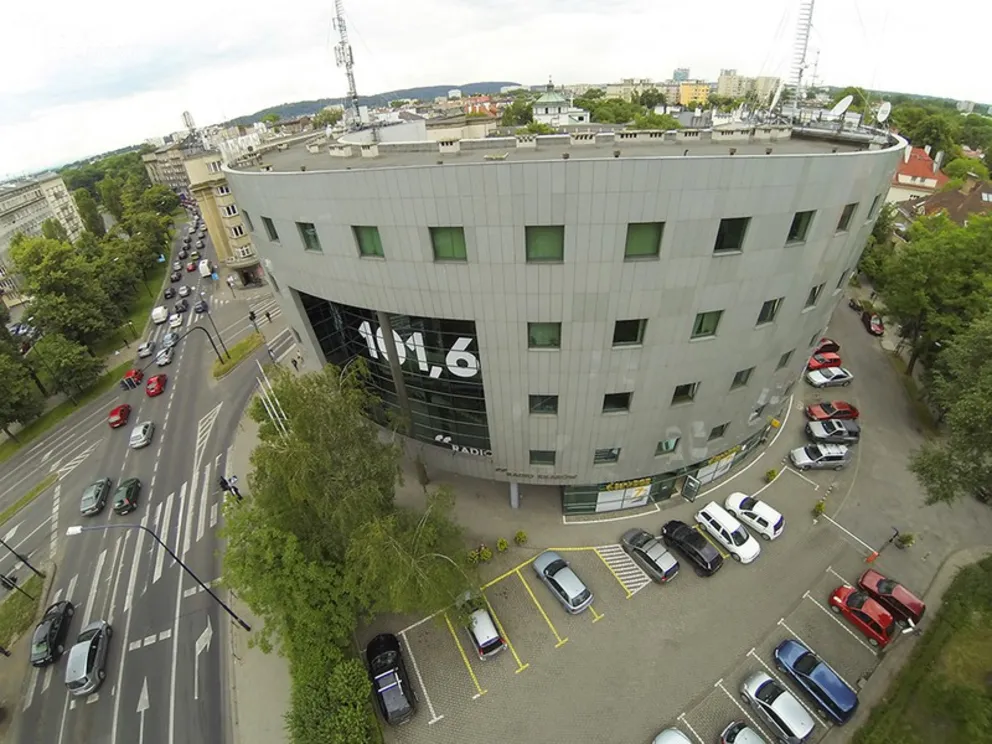 Radio Kraków... z lotu ptaka (fot. P. Topolski)