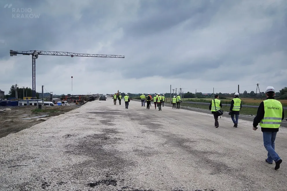 Tak powstaje odcinek A4 Tarnów - Dębica. Lipiec 2014, fot. Michał Gąciarz