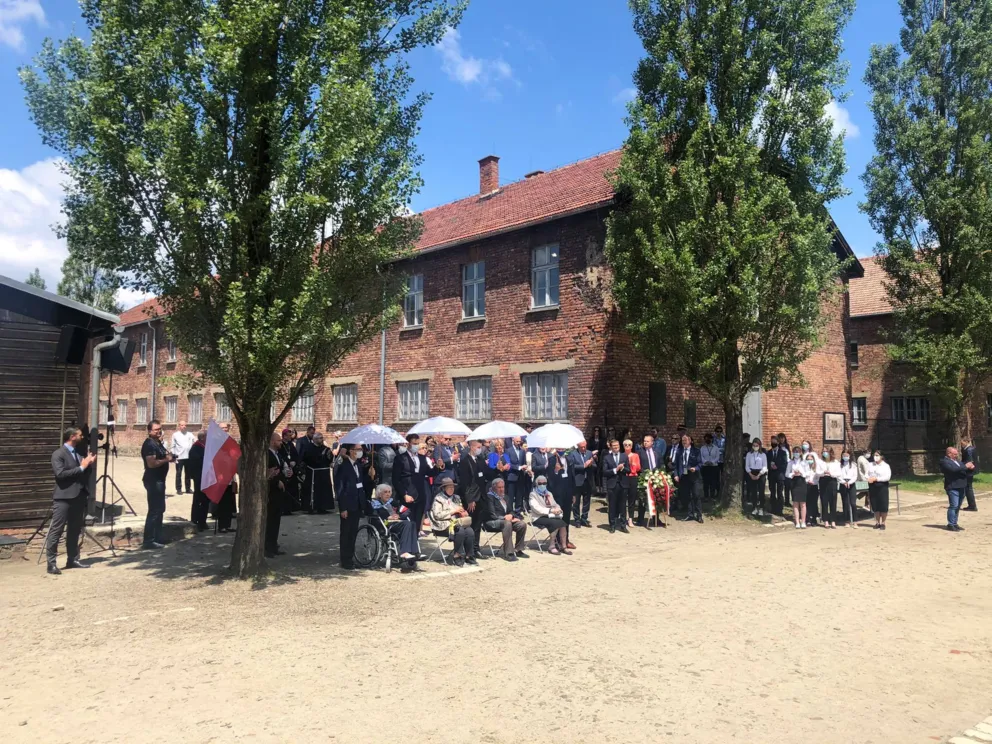 Obchody 81. rocznicy transportu więźniów z Tarnowa do KL Auschwitz