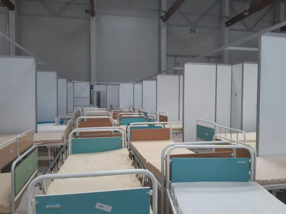 Kraków: koniec szpitala tymczasowego w hali Expo