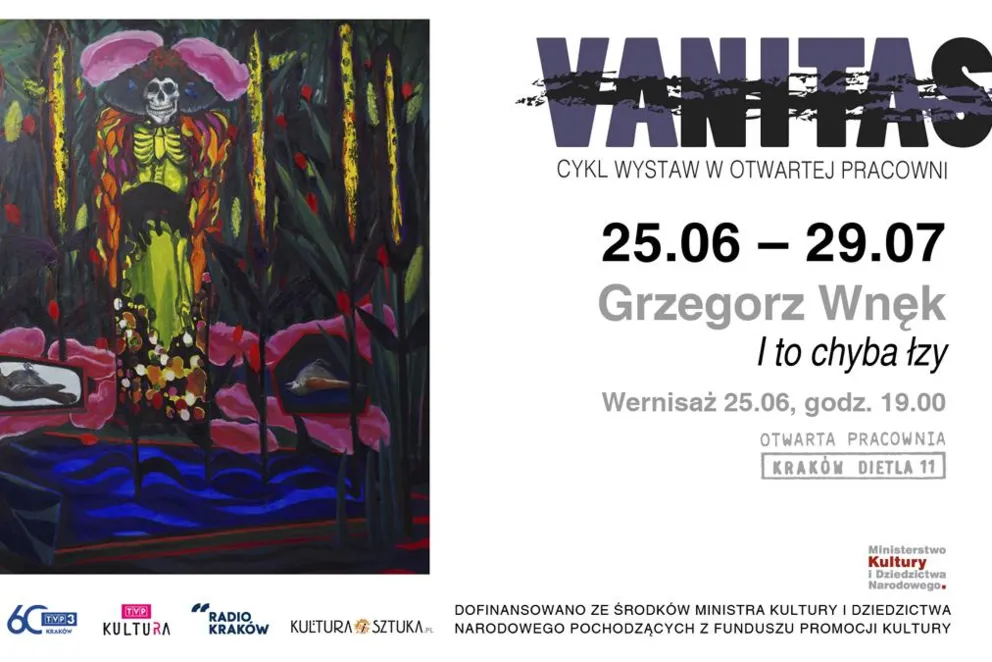 „I to chyba łzy...” Grzegorz Wnęk – malarstwo