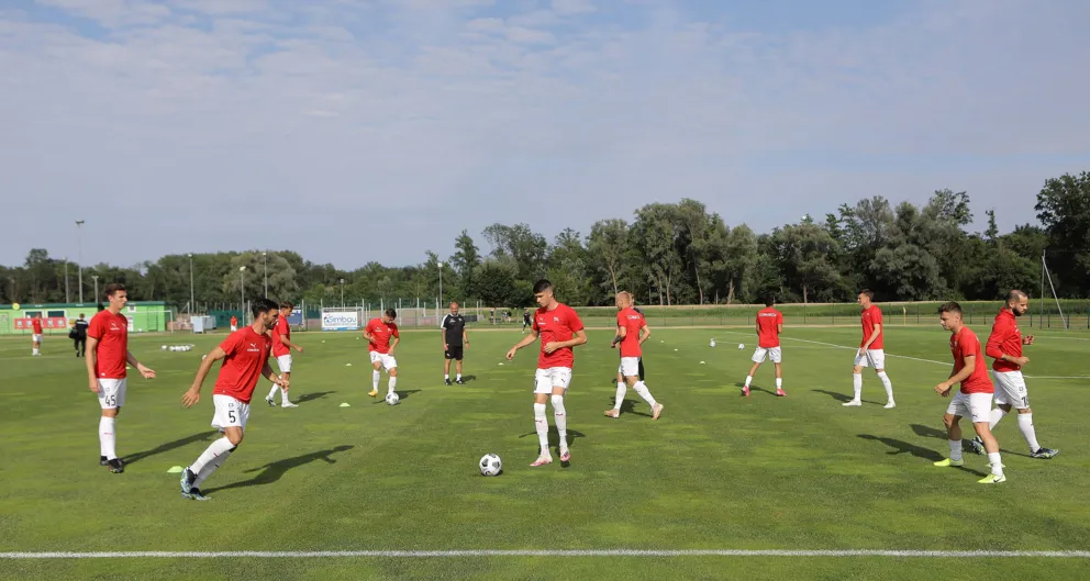 Ekstraklasa piłkarska - porażka Cracovii w sparingu z Partizanem