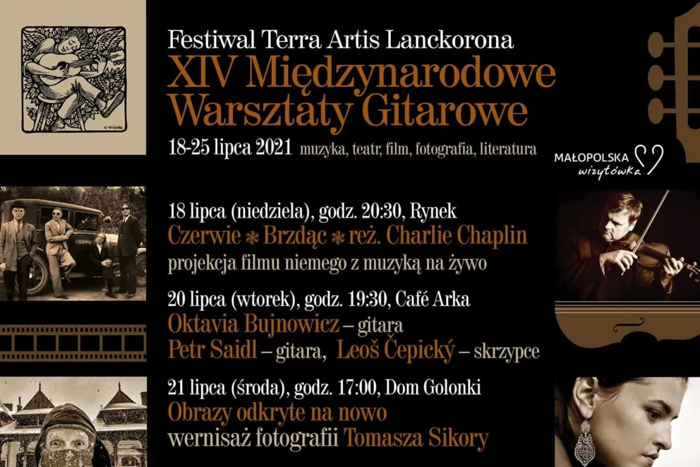 XIV edycja Międzynarodowych Warsztatów Gitarowych w Lanckoronie i Festiwalu Terra Artis