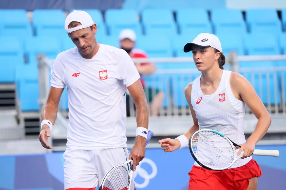 Świątek i Kubot w ćwierćfinale miksta