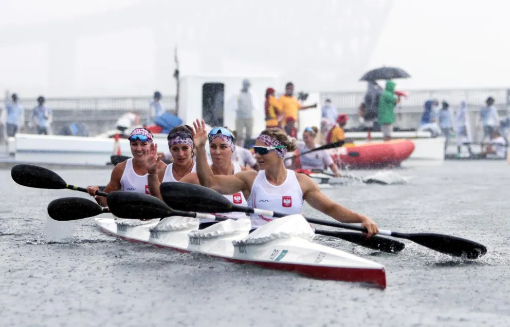 Tokio/kajakarstwo - Polki zdobyły brązowy medal w K4 500 m