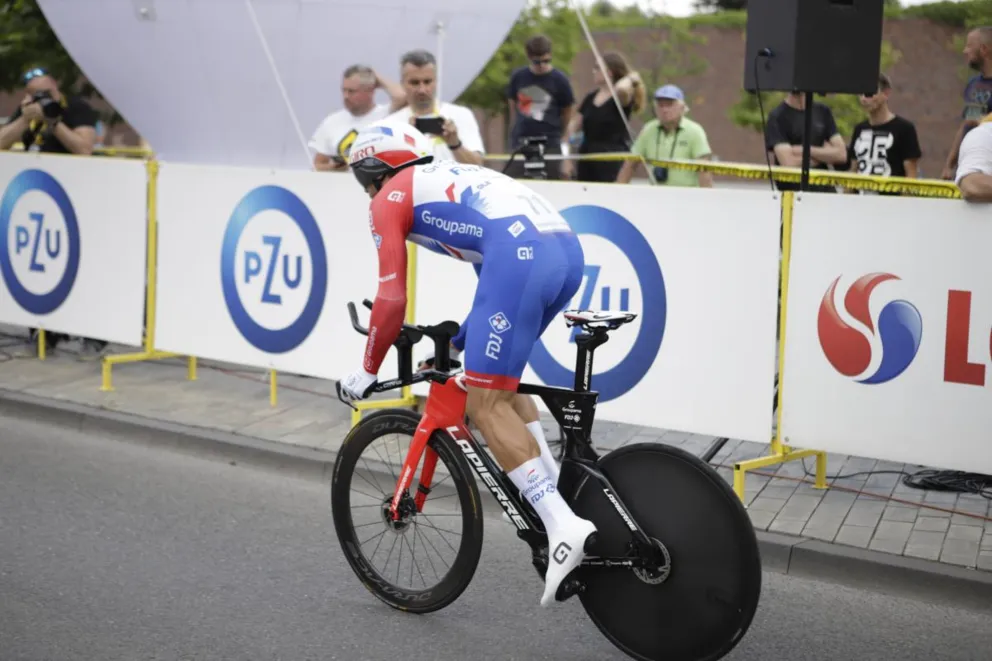 Remi  Cavagna najszybszym czasowcem Tour de Pologne