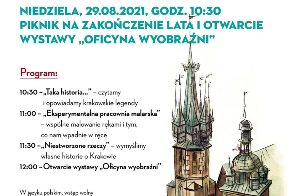 Piknik i otwarcie wystawy "Oficyna wyobraźni" w Żydowskim Muzeum Galicja