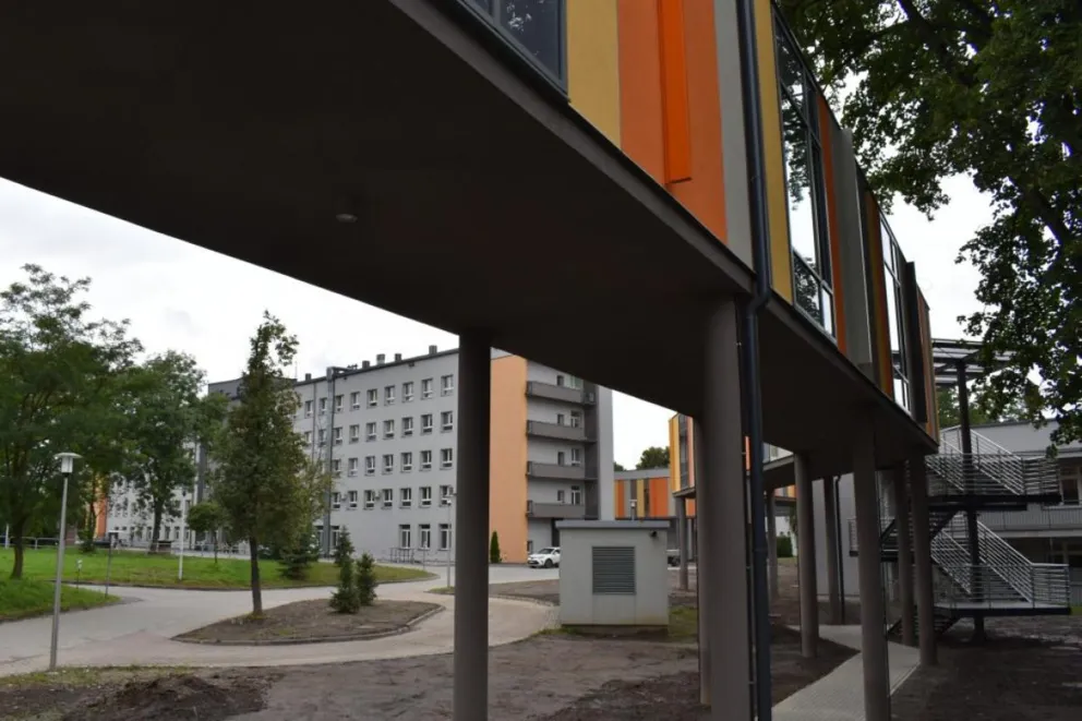 W szpitalu w Oświęcimiu otwarto przewiązki, które połączyły budynki lecznicy