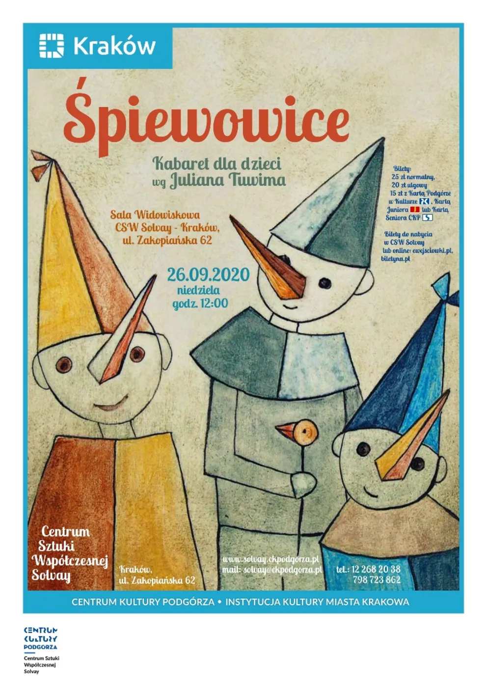 Kabaret dla dzieci „Śpiewowice” wg Juliana Tuwima