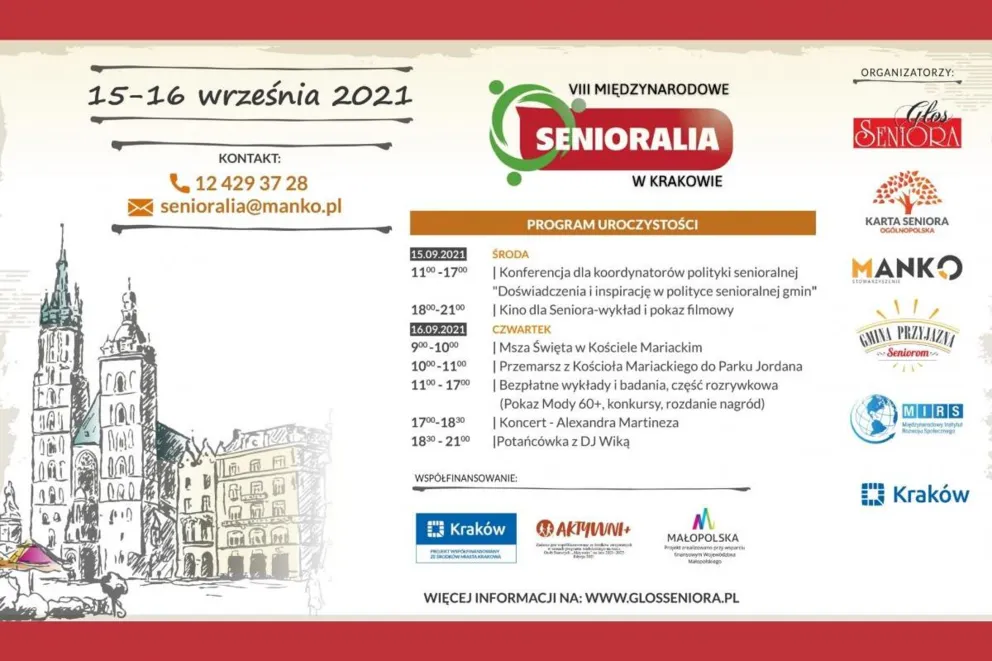 VIII MIĘDZYNARODOWE SENIORALIA W KRAKOWIE