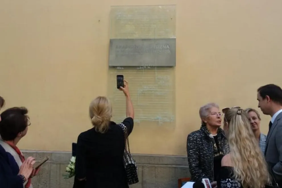 W krakowskiej Akademii Muzycznej tablica upamiętniająca Pendereckiego