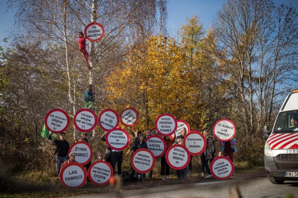 Konflikt magistrat - mieszkańcy wokół Miejsca Pamięci KL Plaszów