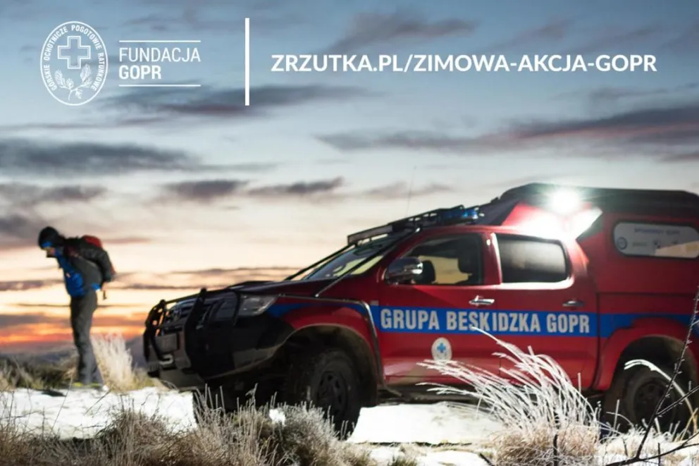 GOPR zbiera na sprzęt potrzebny do akcji ratunkowych